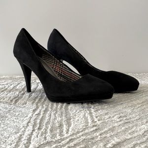 Fioni black heels. Worn once!